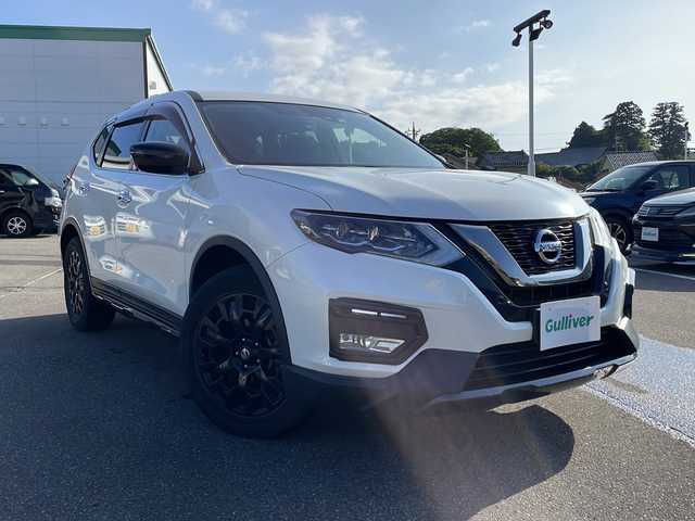 日産 エクストレイル 20X エクストリーマーX 石川県 2018(平30)年 7.4万km ブリリアントホワイトパール 〇純正ナビ/〇フルセグTV/〇ビルトインETC/〇インテリジェントエマージェンシーブレーキ/〇踏み間違い衝突防止アシスト/〇パワーバックドア/〇ドライブレコーダー/〇LEDヘッドランプ/〇オートライト/〇フロントフォグランプ/〇純正18インチアルミ/〇革巻きステアリング/〇左右独立温度調節機能付オートエアコン/〇防水シート/〇インテリジェントキー