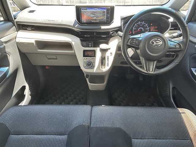 ダイハツ ムーヴ X リミテッドⅡ SAⅢ 鳥取県 2020(令2)年 3.2万km ブラックマイカメタリック 純正ナビ/(CD/DVD/BT/SD/iPod)/フルセグTV/バックカメラ/ETC/衝突軽減ブレーキ/前方ドライブレコーダー/シートヒーター/HIDヘッドライト/オートライト/オートハイビーム/ヘッドライトレベライザー/ステアリングリモコン/スマートキー/ドアバイザー/純正フロアマット/純正アルミ14インチ