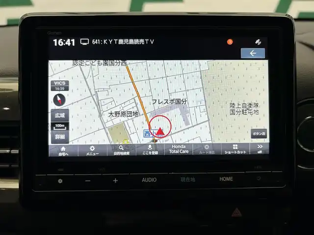ホンダ Ｎ ＷＧＮ カスタム L 鹿児島県 2024(令6)年 0.1万km メテオロイドグレーメタリック ワンオーナー/純正ナビ（フルセグ/AM/FM）/バックカメラ/ホンダセンシング/純正ドラレコ/ETC/ステリモ/シートヒーター/ドアバイザー/純正AW/