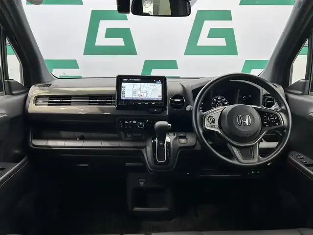 ホンダ Ｎ ＷＧＮ カスタム L 鹿児島県 2024(令6)年 0.1万km メテオロイドグレーメタリック ワンオーナー/純正ナビ/(フルセグ/BluetootAM/FM)/純正前方ドライブレコーダー/ETC/バックカメラ/前席シートヒーター/ホンダセンシング/　・衝突被害軽減ブレーキ/　・先行車発進お知らせ機能/　・歩行者事故低減ブレーキ/　・路外逸脱抑制機能/　・標識認識機能/　・オートハイビーム/　・渋滞追従機能付アダプティブクルーズコントロール/　・車線維持支援システム/　・誤発進抑制機能/電動パーキングブレーキ/オートブレーキホールド/本革巻きステアリング/ステアリングリモコン/純正アルミホイール/純正フロアマット/ドアバイザー/LEDフォグランプ