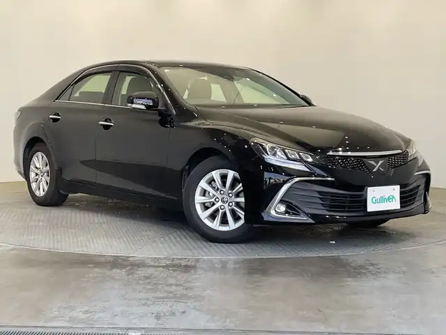 トヨタ マークＸ 250G 栃木県 2017(平29)年 4万km ブラック ワンオーナー/純正SDナビ/（CD/Bluetooth/フルセグTV）/バックカメラ/ビルトインETC/パワーシート/禁煙車/オートライト/HIDヘッドライト/横滑り防止装置/スマートキー/プッシュスタート/ステアリングスイッチ/革巻きステアリング/純正16インチアルミホイール/純正フロアマット