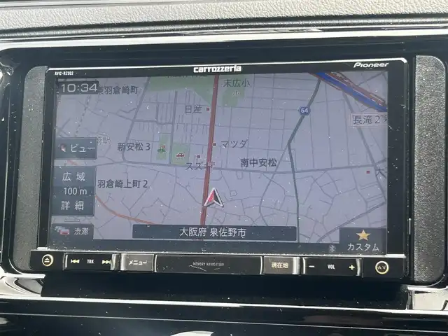 トヨタ マークＸ 250G Fパッケージ 大阪府 2018(平30)年 6.9万km プレシャスブラックパール ナビ　/Ｂｌｕｅｔｏｏｔｈ　/レーダークルーズコントロール　/車線逸脱警告　/キセノン　/オートライト　/ビルトインＥＴＣ/フロアーマット