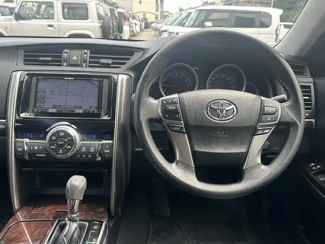 トヨタ マークＸ 250G Fパッケージ 大阪府 2018(平30)年 6.9万km プレシャスブラックパール ナビ　/Ｂｌｕｅｔｏｏｔｈ　/レーダークルーズコントロール　/車線逸脱警告　/キセノン　/オートライト　/ビルトインＥＴＣ/フロアーマット
