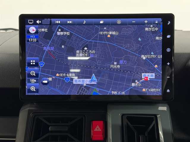 ダイハツ タフト G ターボ 三重県 2023(令5)年 0.3万km レイクブルーメタリック ガソリン・ターボ/FF/インパネCVT/純正 10インチナビ NMZN-Z73DS/（FM/AM/CD/DVD/Bluetooth/HDMI/USB/iPod/SD/MEMORY MUSIC/TV/ドラレコ）/【OP】パノラマモニター/ETC/スマートアシスト/・衝突回避支援ブレーキ機能（対車両・対歩行者［昼夜］）/・衝突警報機能（対車両・対歩行者［昼夜］）/・車線逸脱抑制制御機能/・車線逸脱警報機能/・路側逸脱警報機能/・ふらつき警報/・アダプティブクルーズコントロール［ACC］/・LKC（レーンキープコントロール）/・先行車発進お知らせ機能/・ブレーキ制御付誤発進抑制機能（前方・後方）/・コーナーセンサー（フロント2個/リヤ2個）/・標識検知機能（進入禁止/最高速度/一時停止）/・ADB（アダプティブドライビングビーム）/・サイドビューランプ/装備/・スカイフィールトップ（ガラスルーフ）/・シートヒーター（D/N）/・電子パーキングブレーキ＋ブレーキホールド/・オートエアコン/・オートライト/・LED ヘッドランプ＋フロントフォグランプ/・ステアリングスイッチ/・プッシュスタート/・純正15inAW/・/など