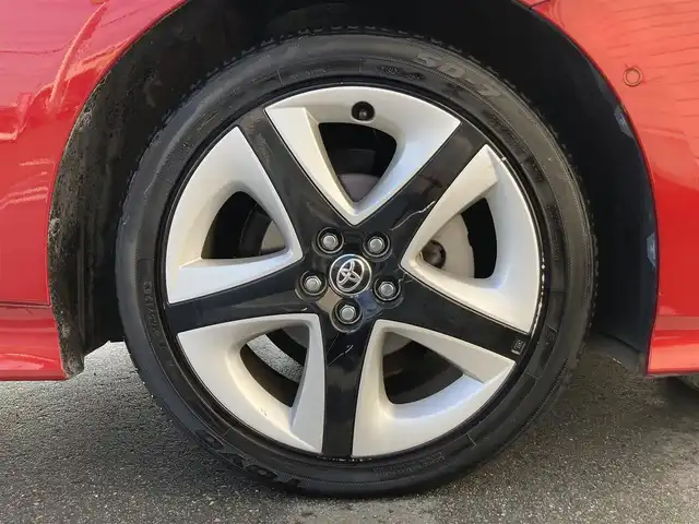 トヨタ プリウス A ツーリングセレクション 静岡県 2016(平28)年 7.6万km エモーショナルレッド Toyota Safety Sense/純正9インチナビ(DSZT-YC4T)/　AM FM CD DVD Bluetooth USB HDMI SDREC/フルセグTV/ビルトインETC/バックモニター/レーダークルーズコントロール/LEDオートヘッドライト/シートヒーター(前席)/前後クリアランスソナー/純正17インチアルミホイール/ヘッドアップディズプレイ/スマートキー2本/フロントフォグランプ/前後方ドライブレコーダー/レザーシート