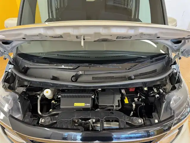 日産 ルークス ハイウェイスター X 群馬県 2020(令2)年 4.5万km フローズンバニラパール エマージェンシーブレーキ/純正メモリナビ/　　CD/BT/フルセグ/USB/iPod/AUX/アラウンドビューモニター/両側パワースライドドア（ハンズフリー機能付き）/LEDオートライト/オートハイビーム/純正14インチAW/コーナーセンサー/レーンアシスト/ステアリングスイッチ/アイドリングストップ/横滑り防止装置/サイド・カーテンエアバッグ/スマートキー/ETC