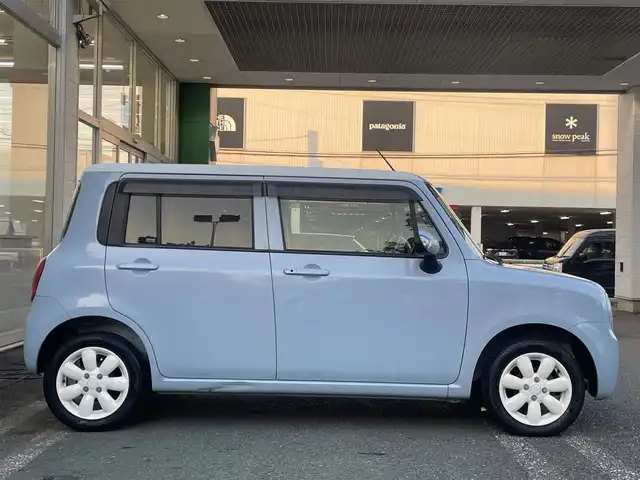 スズキ ラパン X 埼玉県 2012(平24)年 9.5万km エアブルーM/ホワイト /純正CDオーディオ//スマートキーx2//Wエアバッグ//ABS//プライバシーガラス//ドアバイザー//純正14インチAW//取扱説明書