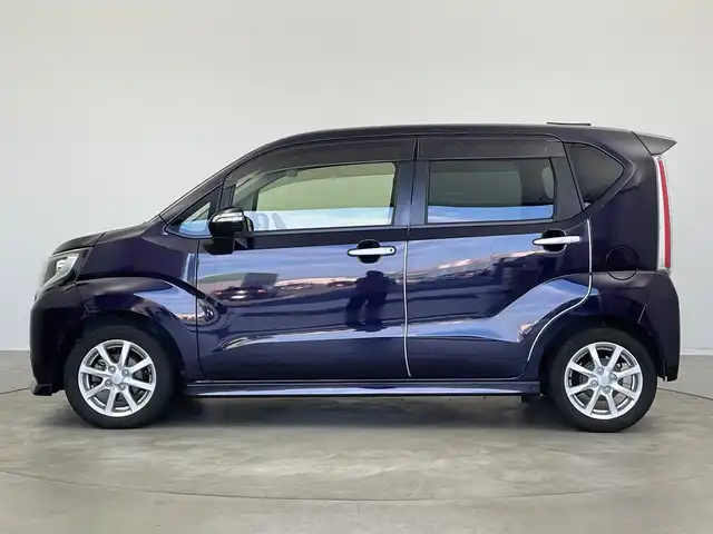 ダイハツ ムーヴ カスタム X SA 新潟県 2014(平26)年 7.7万km ナイトシャドーパープルクリスタルM メモリナビ【NR-MZ33】/Bluetooth/ワンセグTV/CD/DVD再生機能/衝突被害軽減ブレーキ/コーナーセンサー/ETC/LEDヘッドライト/横滑り防止装置/オートライト/ステアリングスイッチ