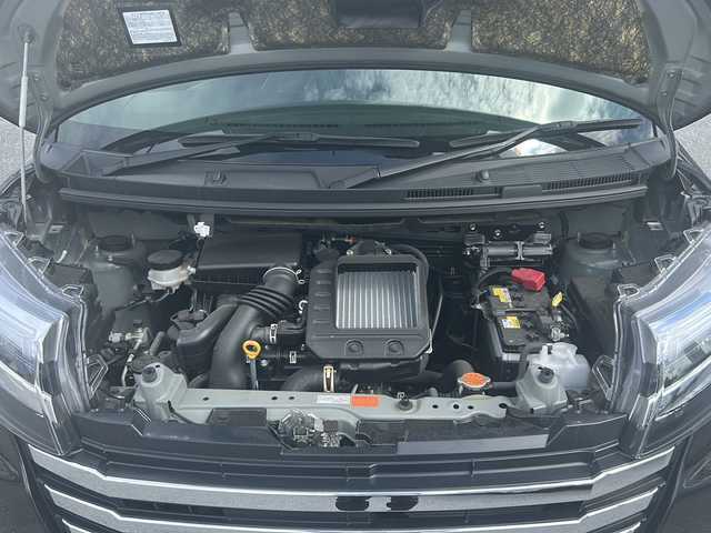 ダイハツ トール カスタムG ターボ 沖縄県 2024(令6)年 0.4万km ブラックマイカメタリック 9インチディスプレイオーディオ・TV・Bluetooth/全方位カメラ/両側パワースライドドア/オートライト/衝突軽減システム/コーナーセンサー/オートホールド/リアロールサンシェード/ステアリングスイッチ/電動格納ミラー/LEDヘッドライト/純正アルミ