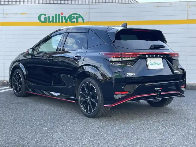 日産 オーラ ニスモ 埼玉県 2022(令4)年 2.2万km スーパーブラック ・ワンオーナー/・純正ナビ/・アラウンドビューモニター/・クルコン/・シートヒーター/・ドラレコ/・ETC
