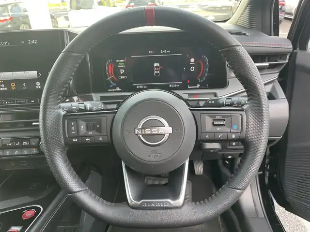 日産 オーラ ニスモ 埼玉県 2022(令4)年 2.2万km スーパーブラック ・ワンオーナー/・純正ナビ/・アラウンドビューモニター/・クルコン/・シートヒーター/・ドラレコ/・ETC