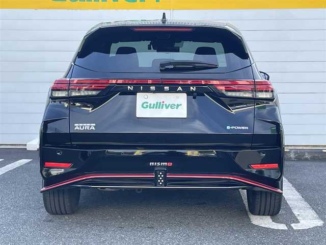 日産 オーラ ニスモ 埼玉県 2022(令4)年 2.2万km スーパーブラック ・ワンオーナー/・純正ナビ/・アラウンドビューモニター/・クルコン/・シートヒーター/・ドラレコ/・ETC