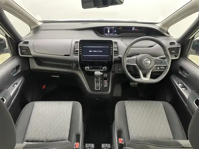 日産 セレナ ハイウェイスター V 岡山県 2022(令4)年 3.8万km ブリリアントホワイトパール 2トーン 純正１１インチフリップダウンモニター/純正１０インチナビ/デジタルインナーミラー/プロパイロット/アラウンドビューモニター/衝突軽減ブレーキ/純正ドライブレコーダー（前後）/両側パワースライドドア/ＬＥＤヘッドライト/ビルトインETC/ブラインドスポットモニター/オートブレーキホールド/取扱説明書/ナビ取扱説明書