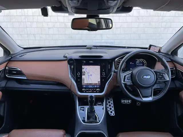 スバル アウトバック リミテッドEX 群馬県 2022(令4)年 7.3万km ストームグレーメタリック 純正１１型ナビ　/ハーマンカードン　/茶革　/フルセグ・Ｂｌｕｅｔｏｏｔｈ・スマホ接続　/アイサイトＸ　/電動リアドア　/シートヒーター　/ハンドルヒーター　/衝突軽減/ハンドル支援　/ＢＳＭ　/前・側方・バックカメラ　/ドラレコ/純正フロアマット