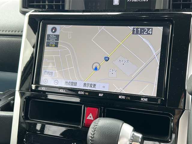 トヨタ ルーミー カスタムG－T 千葉県 2021(令3)年 0.8万km ブラックマイカメタリック/パールホワイト2トーン モデリスタエアロ／マフラーエンド　９型ナビＮＳＺＴ－Ｙ６８Ｔ　全方位カメラ シートヒーター 両側パワースライドドア ドラレコ ２．０ETC USB クルコン ツートンカラー LEDライト オートライト