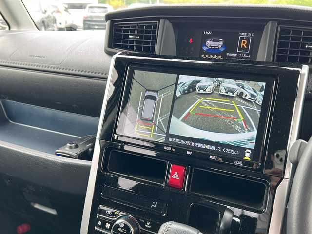 トヨタ ルーミー カスタムG－T 千葉県 2021(令3)年 0.8万km ブラックマイカメタリック/パールホワイト2トーン モデリスタエアロ／マフラーエンド　９型ナビＮＳＺＴ－Ｙ６８Ｔ　全方位カメラ シートヒーター 両側パワースライドドア ドラレコ ２．０ETC USB クルコン ツートンカラー LEDライト オートライト
