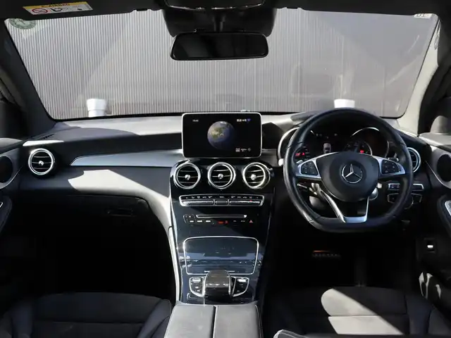 メルセデス・ベンツ ＧＬＣ２２０ d 4マチック クーペ スポーツ 長野県 2018(平30)年 5.5万km オブシディアンブラック レーダーセーフティＰＫＧ　/アルカンターラレザー　/純正ナビＴＶ　/３６０°カメラ　/ヘッドアップＤ　/ディストロニック　/衝突軽減Ｂ　/ＬＫＡ　/ＢＳＭ　/パワーシート／ヒーター　/パワーバックドア　/純１９ＡＷ　/ＬＥＤ