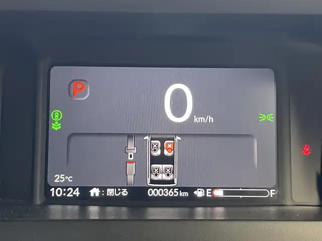ホンダ Ｎ ＢＯＸ カスタム ターボ 愛知県 2025(令7)年 0.1万km プラチナホワイトパール 純正９型ナビ　フルセグＴＶ　カープレイ対応　全方位カメラ　ハーフレザー　シートヒーター　両側パワースライドドア　ホンダセンシング　衝突軽減　追従クルコン　ＬＥＤオートライト　コーナーセンサー パドルシフト　USB　マルチビューカメラシステム　禁煙車