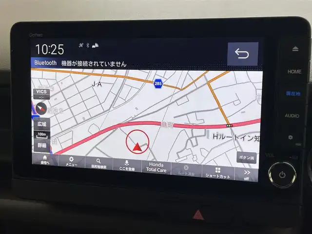 ホンダ Ｎ ＢＯＸ カスタム ターボ 愛知県 2025(令7)年 0.1万km プラチナホワイトパール 純正９型ナビ　フルセグＴＶ　カープレイ対応　全方位カメラ　ハーフレザー　シートヒーター　両側パワースライドドア　ホンダセンシング　衝突軽減　追従クルコン　ＬＥＤオートライト　コーナーセンサー パドルシフト　USB　マルチビューカメラシステム　禁煙車