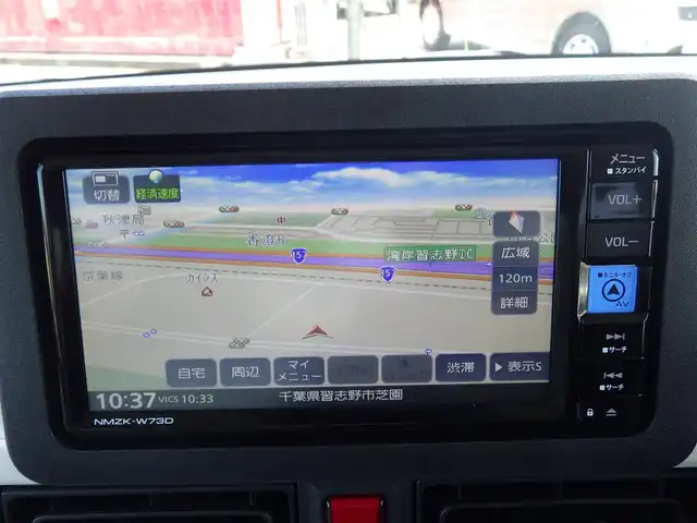 ダイハツ ムーヴ キャンバス ストライプス X 千葉県 2024(令6)年 0.3万km シャイニングホワイトパール/レイクブルーメタリック スマートアシストIII/エコアイドル/両側パワースライドドア/純正メモリーナビ/地デジTV/【DVD/CD再生機能　Bluetooth接続】/バックカメラ/ドライブレコーダー/コーナーセンサー/サイド/カーテンエアバッグ/キーフリーシステム