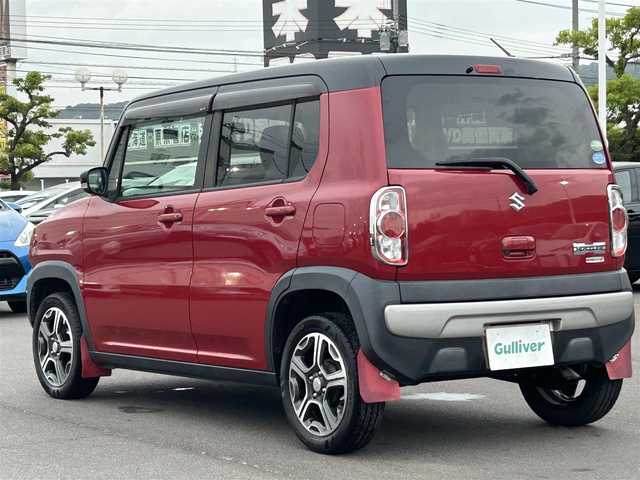 スズキ ハスラー X ターボ 岡山県 2014(平26)年 8.3万km フェニックスレッドパール/ブルーイッシュブラックパール 登録時走行距離82774km/社外7インチナビ/フルセグTV/(AM.FM.CD.DVD.TV)/バックカメラ/シートヒーター/衝突軽減ブレーキ/ETC/ドライブレコーダー/横滑り防止装置/オートライト/フルフラットシート/アイドリングストップ/15インチ純正AW/AAC/社外フロアマット
