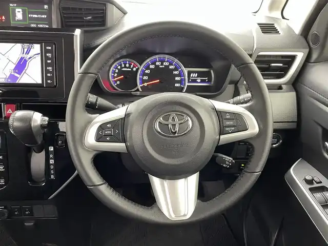 トヨタ ルーミー カスタムG 熊本県 2020(令2)年 4.4万km レーザーブルークリスタルシャイン 純正ナビNSZT-W68T/社外前後ドライブレコーダー/両側パワースライドドア/バックカメラ/ビルトインETC/前席シートヒーター/スマートアシスト/・衝突回避支援ブレーキ/・車線逸脱警報/・車線逸脱抑制/・オートハイビーム/・コーナーセンサー/・誤発進抑制機能/クルーズコントロール/アイドリングストップ/オートライト/LEDヘッドランプ/純正14インチAW/純正フロアマット/スマートキー/プッシュスタート/スペアキー1本