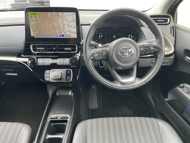 トヨタ アクア Z 富山県 2023(令5)年 1.7万km アーバンカーキ １オーナー／/純正ナビ／/フルセグＴＶ／/Ｂｌｕｅｔｏｏｔｈ／/Ｂカメラ／/ビルトインＥＴＣ２．０／/ＡＣ１００Ｖ電源／/レーダークルコン／/レーンキープアシスト／/セーフティセンス／/オートマチックハイビーム/LEDオートライト/LEDフォグライト/運転席パワーシート/前席シートヒーター／/ハーフレザーシート/社外アルミホイール付スタッドレスタイヤ4本有