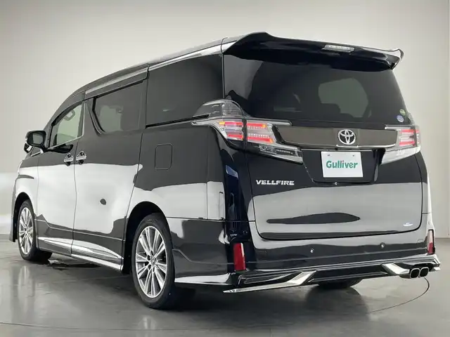 トヨタ ヴェルファイア Z Aエディション ゴールデンアイズ 愛知県 2018(平30)年 2.8万km ブラック 社外１１型ナビ　モデリスタ　バックカメラ　社外後席モニター　両側パワスラ　フルセグＴＶ　追従クルコン　電動リヤゲート　ドラレコ　ＥＴＣ　黒ハーフレザー　ＬＥＤオートライト　フォグ　ｎａｎｏｅ　禁煙車　