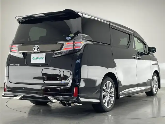 トヨタ ヴェルファイア Z Aエディション ゴールデンアイズ 愛知県 2018(平30)年 2.8万km ブラック 社外１１型ナビ　モデリスタ　バックカメラ　社外後席モニター　両側パワスラ　フルセグＴＶ　追従クルコン　電動リヤゲート　ドラレコ　ＥＴＣ　黒ハーフレザー　ＬＥＤオートライト　フォグ　ｎａｎｏｅ　禁煙車　