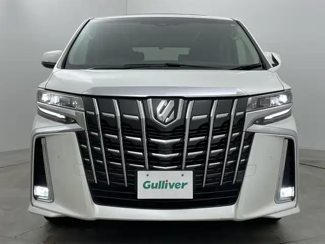 トヨタ アルファード S Cパッケージ 岡山県 2021(令3)年 4.3万km ホワイトパールクリスタルシャイン サンルーフ/純正9インチナビ/（CD/DVD/TV/BT)/純正12.1インチ後席モニター/バックカメラ/デジタルインナーミラー/AC１００V電源/両側パワースライドドア/パワーバックドア/シートベンチレーション/シートメモリー/レーダークルーズコントロール/ブラインドスポットモニター/前後ドライブレコーダー/純正18インチアルミホイール