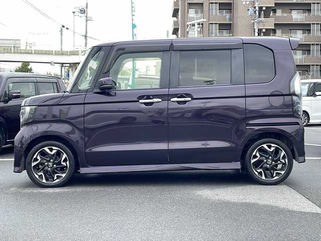 ホンダ Ｎ ＢＯＸ カスタム G L ターボ ホンダセンシング 長野県 2018(平30)年 4.7万km プレミアムベルベットパープル・パール ターボ/純正8インチナビ/(VXU-195NBi)/BluetoothAudio/フルセグTV/バックカメラ/純正15インチアルミホイール/オートマチックハイビーム/両側パワースライドドア/クルーズコントロール/レーンキープアシスト/アイドリングストップ/ハーフレザーシート/衝突軽減ブレーキ/LEDヘッドライト/ビルトインETC/純正ドラレコ/コーナーセンサー/オートライト