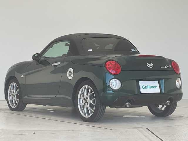 ダイハツ コペン セロ 愛知県 2018(平30)年 4.1万km ブリティッシュグリーンマイカ SDナビ/シートヒーター/バックカメラ/BBSアルミホイール/LEDヘッドライト/ドライブレコーダー/ETC/フルセグ/CD DVD/Bluetooth/ルームカーボン調ラッピング/ステアリングスイッチ/スマートキー/プッシュスタート
