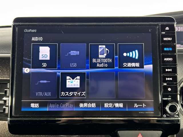 ホンダ Ｎ ＢＯＸ カスタム G L ターボ ホンダセンシング 神奈川県 2018(平30)年 5.9万km プレミアムホワイトパールⅡ 純正8型SDナビゲーション【VXU-185NBi】/フルセグ　CD DVD　MUSICRACK　USB　Bluetooth　AUX　AppleCarPlay　iPod/バックカメラ/両側電動スライドドア【サンシェード】/ホンダセンシング/衝突軽減ブレーキ/誤発進抑制機能/歩行者事故低減ステアリング/路外逸脱抑制機能/渋滞追従機能付きアダプティブクルーズコントロール/車線維持支援システム/先行車発進お知らせ機能/標識認識機能/近距離衝突軽減ブレーキ/前後ソナー/オートハイビーム/ハーフレザーシート/革巻きステアリング/パドルシフト/純正前方ドライブレコーダー/プッシュスタート/スマートキー/純正15インチアルミホイール/LEDヘッドランプ/LEDフロントフォグランプ/オートライト/純正サイド/リアスポイラー