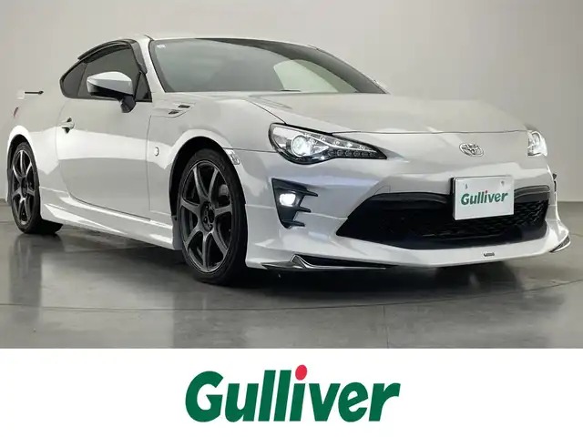 トヨタ ８６ GT リミテッド 愛知県 2019(平31)年 4.6万km クリスタルホワイトパール 純正ナビ　ＢＬＩＴＺ車高調　ＨＫＳマフラー　禁煙　ＭＴ車　バックカメラ　ハーフレザー　シートヒーター　リアウィング　社外１８インチアルミ　ドライブレコーダー　ＬＥＤオートライト　クルコン　フォグランプ　モデリスタエアロ　純正フロアマット　ETC