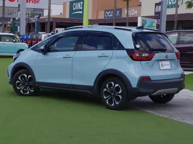 ホンダ フィット e:HEVクロスター 千葉県 2020(令2)年 3.4万km サーフブルー ホンダセンシング/・衝突軽減ブレーキ（CMBS）/・車線維持支援システム（LKAS）/・アダプティブクルーズコントロール（ACC）/・誤発進抑制機能/・後方誤発進抑制機能/アイドリングストップ/純正メモリーナビ/【CD再生可】/バックカメラ/ETC/LEDヘッドライト/フォグライト/ウインカーミラー/ステアリングスイッチ/コーナーセンサー/純正16インチアルミホイル/サイド/カーテンエアバッグ/スマートキー