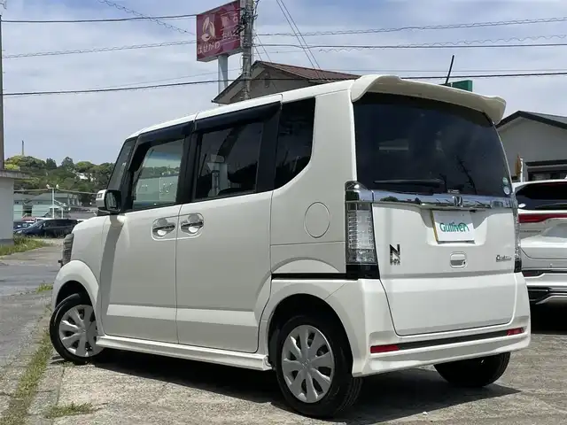 ホンダ Ｎ ＢＯＸ カスタム G 千葉県 2014(平26)年 4.7万km プレミアムホワイトパール ワンオーナー/純正メモリナビ【VXM-152VFi】/・TV/BT/DVD/ラジオ/バックカメラ/パワースライドドア/ETC/ステアリングスイッチ/取扱説明書/保証書/スペアキー