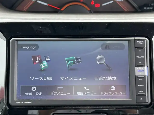 ダイハツ タント G SA Ⅲ 栃木県 2019(平31)年 4.2万km ファイアークォーツレッドM スマートアシスト/純正7インチナビ/フルセグTV/DVD/Bluetooth/バックカメラ/ビルトインETC/前ドライブレコーダー/D席シートヒーター/両側パワースライドドア/スマートキー×1/プッシュスタート/LEDオートライト/純正14インチAW/社外スタッドレスタイヤ積込/アイドリングストップ/横滑り防止装置/ドアバイザー/電動格納ミラー/プライバシーガラス
