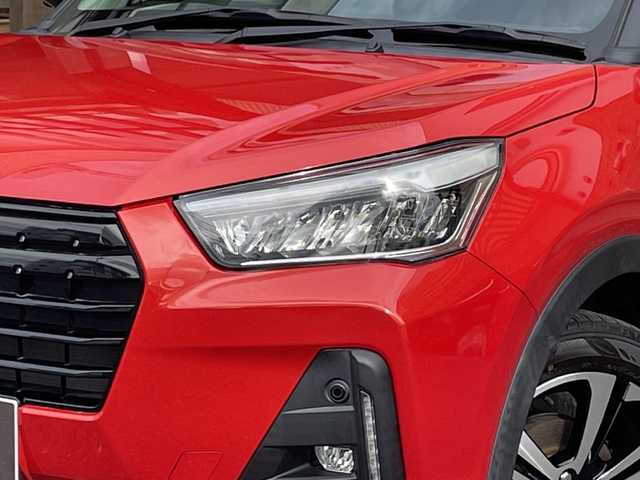 ダイハツ ロッキー G 福島県 2020(令2)年 5.4万km ブラックマイカメタリック/コンパーノレッド ４WD/純正フロアマット/サイドバイザー/純正ナビ(CD・DVD・BT・フルセグTV)/シートヒーター(前席)/LEDヘッドライト/ドラレコ/パノラミックビューモニター/コーナーセンサー/衝突被害軽減ブレーキ/レーダークルーズコントロール