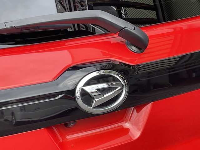 ダイハツ ロッキー G 福島県 2020(令2)年 5.4万km ブラックマイカメタリック/コンパーノレッド ４WD/純正フロアマット/サイドバイザー/純正ナビ(CD・DVD・BT・フルセグTV)/シートヒーター(前席)/LEDヘッドライト/ドラレコ/パノラミックビューモニター/コーナーセンサー/衝突被害軽減ブレーキ/レーダークルーズコントロール