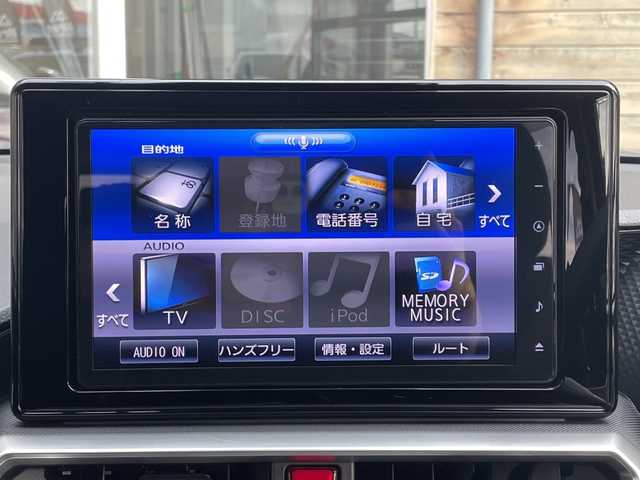 ダイハツ ロッキー G 福島県 2020(令2)年 5.4万km ブラックマイカメタリック/コンパーノレッド ４WD/純正フロアマット/サイドバイザー/純正ナビ(CD・DVD・BT・フルセグTV)/シートヒーター(前席)/LEDヘッドライト/ドラレコ/パノラミックビューモニター/コーナーセンサー/衝突被害軽減ブレーキ/レーダークルーズコントロール