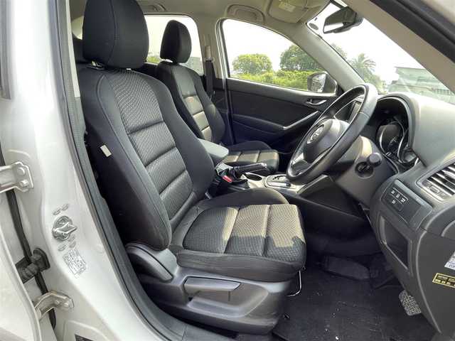 マツダ ＣＸ－５ 大阪府 2013(平25)年 6.1万km クリスタルホワイトパールマイカ 社外ナビ　フルセグ/BT/サイドカメラ/４WD/オートライト/フォグランプ/HIDライト/純正19インチAW/BOSEサウンド/アイドリングストップ/ドライブレコーダー/ETC