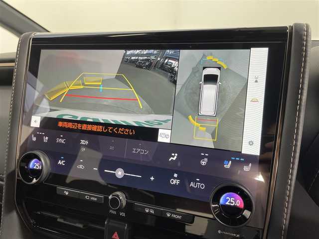 トヨタ アルファードハイブリット Z 大阪府 2024(令6)年 0.7万km プラチナホワイトパールマイカ トヨタチームメイト　アドバンストパーク　左右独立ムーンルーフ　黒革シート　純正ナビＴＶ　３６０カメラ　後席モニター　デジタルインナーミラー　パワーシート／ヒーター／エアコン　衝突軽減　ＨＵＤ