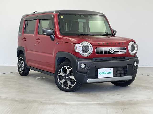スズキ ハスラー HYBRID X ターボ 新潟県 2020(令2)年 6.1万km フェニックスレッドパール/ガンメタリック2トーンルーフ メモリナビ/(CD.DVD.SD.フルセグ.Bluetooth)/バックカメラ/レーダークルーズコントロール/レーンキープアシスト/衝突軽減ブレーキ/革巻きステアリング/ステアリングリモコン/LEDオートライト/フォグランプ/パドルシフト/ドライブレコーダー/前席シートヒーター/プッシュスタート/スマートキー/純正フロアマット