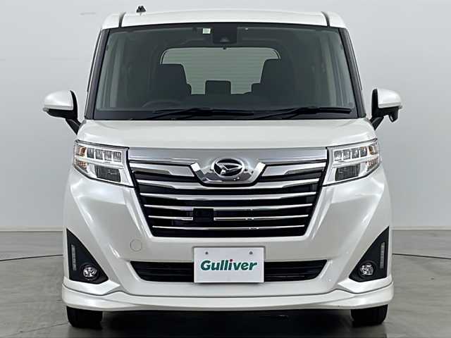 ダイハツ トール カスタムG SAⅡ 道央・札幌 2018(平30)年 5万km パールホワイトⅢ ・4WD/・アルパインナビ＆CD＆DVD＆TV＆BT/・バックカメラ/・トヨタセーフティセンス/・プリクラッシュセーフティ/・クルーズコントロール/・両側パワースライドドア/・純正エンジンスターター/・ステアリングスイッチ/・オートライト/・オートエアコン/・横滑り防止/・アイドリングストップ