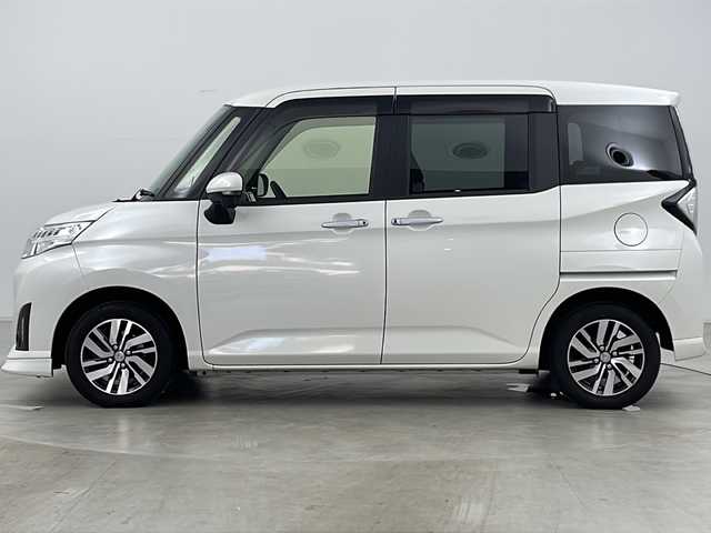 ダイハツ トール カスタムG SAⅡ 道央・札幌 2018(平30)年 5万km パールホワイトⅢ ・4WD/・アルパインナビ＆CD＆DVD＆TV＆BT/・バックカメラ/・トヨタセーフティセンス/・プリクラッシュセーフティ/・クルーズコントロール/・両側パワースライドドア/・純正エンジンスターター/・ステアリングスイッチ/・オートライト/・オートエアコン/・横滑り防止/・アイドリングストップ
