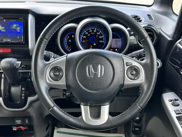 ホンダ Ｎ ＢＯＸ カスタム G ターボ Lパッケージ 山形県 2015(平27)年 8.7万km プレミアムベルベットパープル・パール 4WDターボ/両側パワースライドドア/社外ナビフルセグ/バックカメラ/純正アルミ/スマートキー/アイドリングストップ/プッシュスタート/クルーズコントロール/ステアリングスイッチ/前席シートヒーター/パドルシフト/ETC/純正フロアマット/オートライト/オートエアコン/寒冷地仕様/電動格納ウィンカーミラー