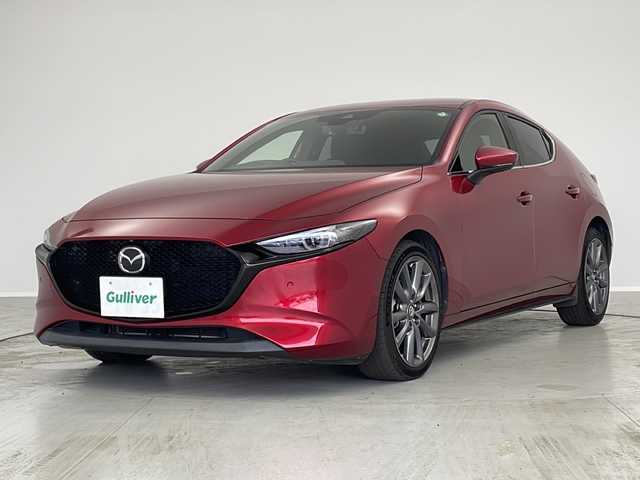 マツダ マツダ３ファストバック 20S プロアクティブ ツーリングS 茨城県 2019(令1)年 7.9万km ソウルレッドクリスタルM 純正ナビ　/フルセグＴＶ　/全周囲カメラ　/衝突軽減ブレーキ　　/アイドリングストップ　/ＥＴＣ　/ハンドルヒーター　/LEDヘッドライト　/パドルシフト　/ステアリングスイッチ　/パワーシート　/コーナーセンサー