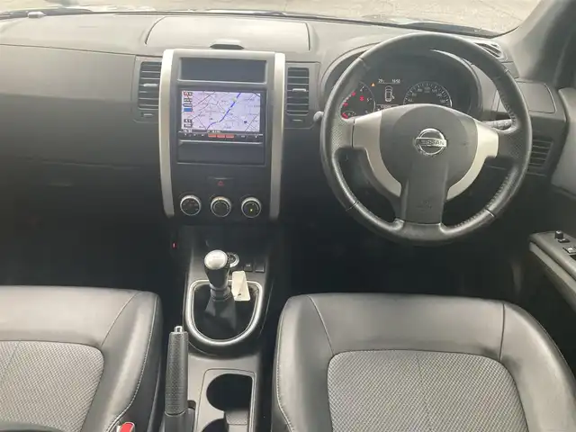 日産 エクストレイル 20GT S 愛知県 2013(平25)年 11.6万km ブレードシルバー 6速MT車/ディーゼルターボ/4WD/純正SDナビTV/地デジ　フルセグ/バックカメラ/ETC/カプロンシート/キセノンヘッドライト/オートライト/純正フロアマット/純正アルミホイル