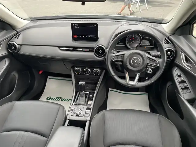 マツダ ＣＸ－３ 15S ツーリング 山形県 2022(令4)年 4.8万km ジェットブラックマイカ ワンオーナー/4WD/衝突軽減ブレーキ/純正ナビ/　【CD DVD SD USB BT】/360°ビューモニター/フルセグTV/ステアリングスイッチ/レーダークルーズコントロール/ドライブレコーダー/横滑り防止装置/コーナーセンサー/オートホールド/純正アルミホイール/LEDライト/フォグランプ/ウィンカーミラー/保証書、取説あり/スペアキーあり