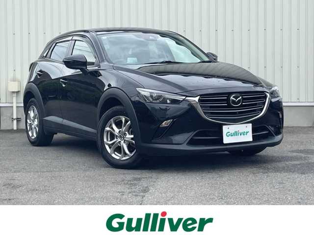 マツダ ＣＸ－３ 15S ツーリング 山形県 2022(令4)年 4.8万km ジェットブラックマイカ ワンオーナー/4WD/衝突軽減ブレーキ/純正ナビ/　【CD DVD SD USB BT】/360°ビューモニター/フルセグTV/ステアリングスイッチ/レーダークルーズコントロール/ドライブレコーダー/横滑り防止装置/コーナーセンサー/オートホールド/純正アルミホイール/LEDライト/フォグランプ/ウィンカーミラー/保証書、取説あり/スペアキーあり
